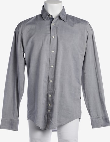 BOSS Orange Businesshemd / Hemd klassisch L in Grau: Vorderseite