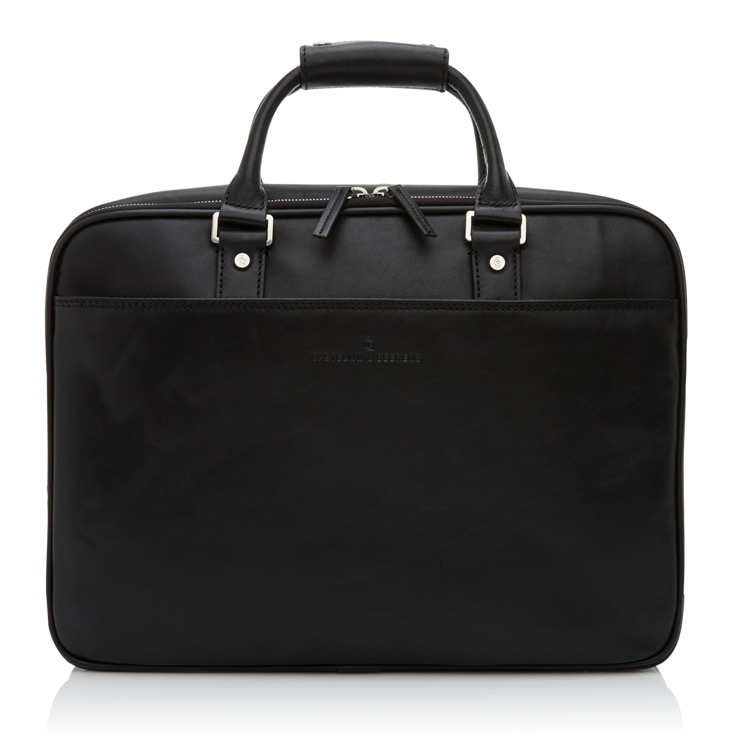 Borsa portadocumenti 'Verona' di Castelijn & Beerens in nero: frontale