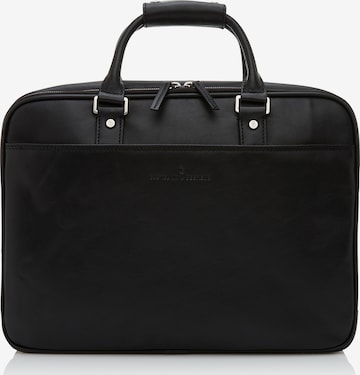 Castelijn & Beerens Document Bag 'Verona' in Black: front