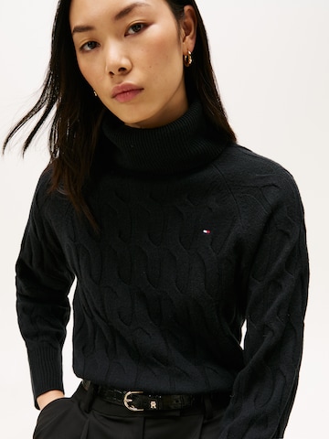 TOMMY HILFIGER Pullover i sort