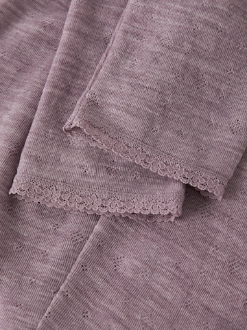 NAME IT - Skinny Leggings en lila