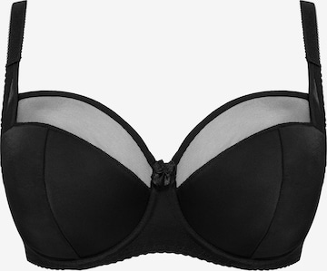 Azal Bra 'Nikola' in Black: front