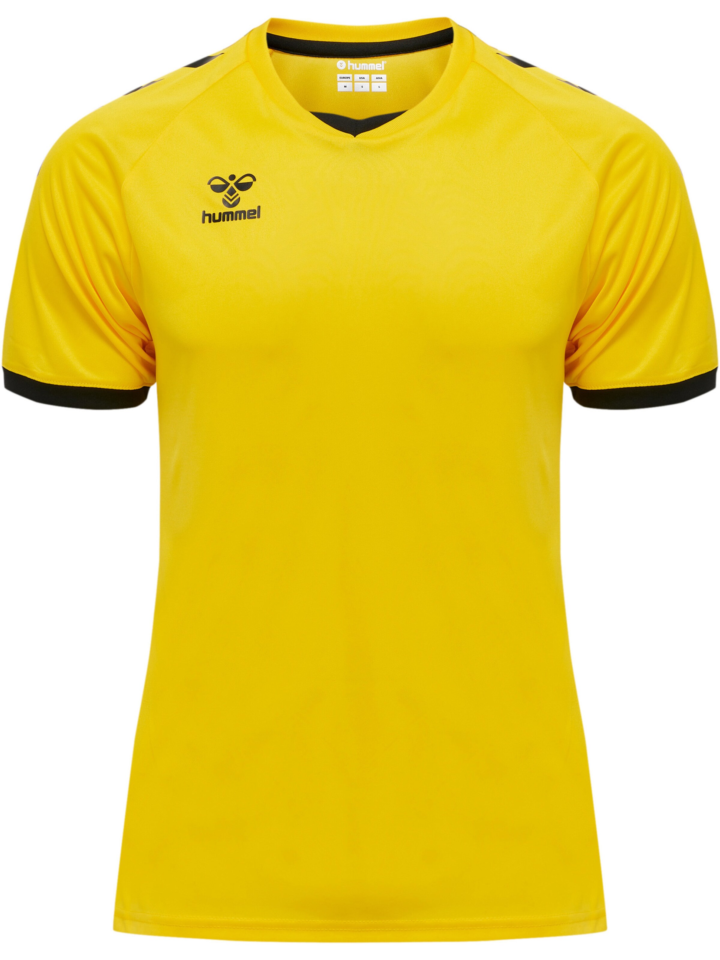 Hummel Performance shirt in Yellow: front
