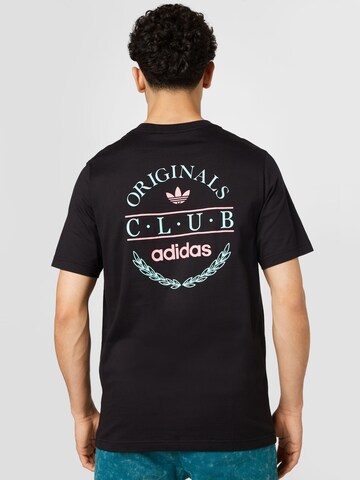 ADIDAS ORIGINALS T-Shirt 'Club' in Schwarz