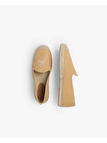 Scalpers Espadrilles 'Skull' in Gelb