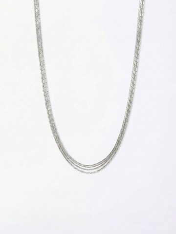 Nemomatheo Necklace 'Triple Layer' in Silver