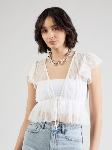 ABOUT YOU - Blusa 'Emma' en blanco: frente