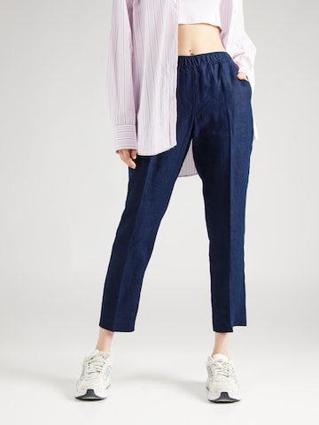 Effilé Pantalon à plis 'Maron S' BRAX en bleu : devant