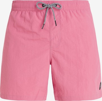 Shorts de bain 'Faster' PROTEST en rose : devant