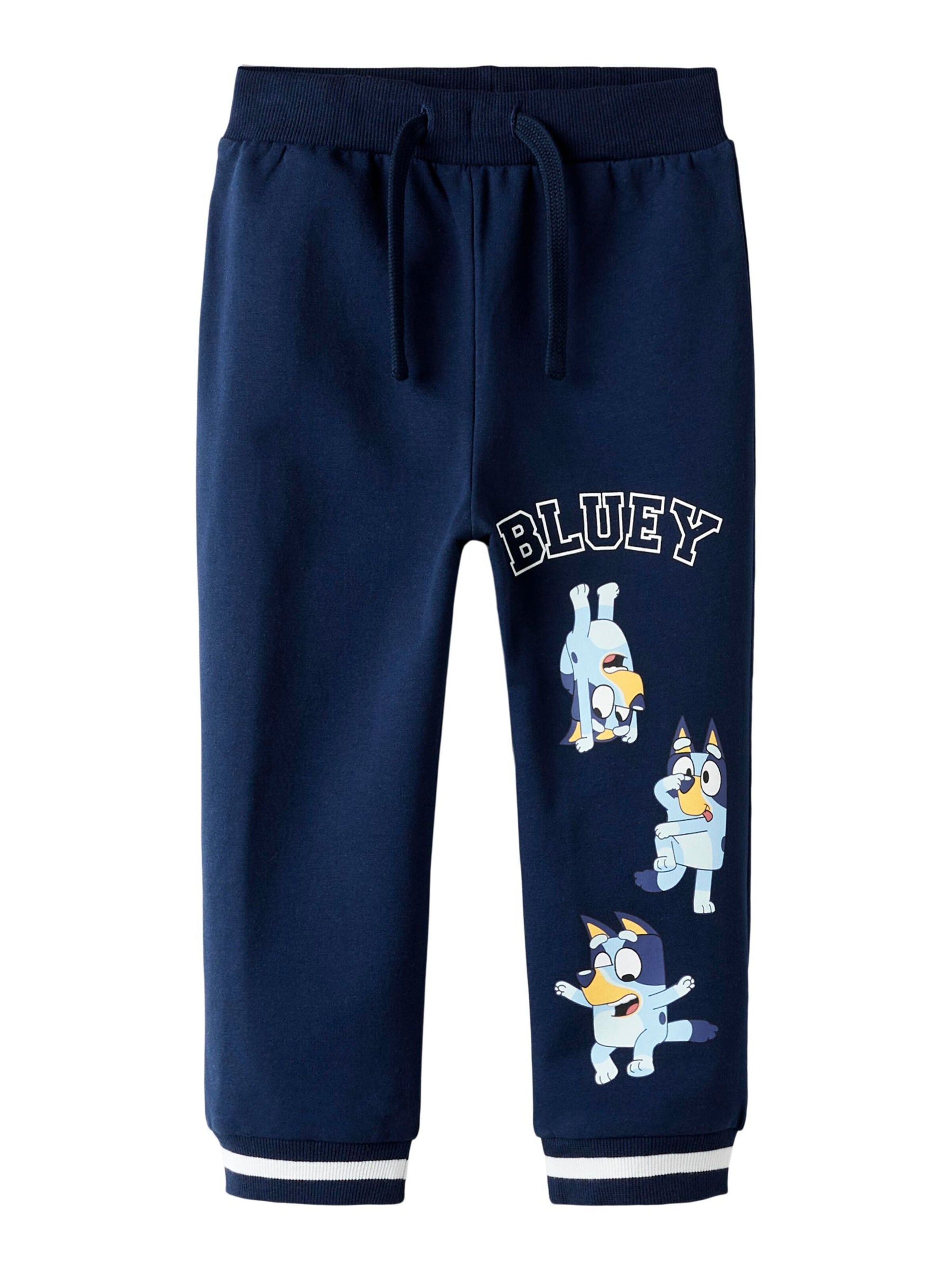 NAME IT - regular Pantalón 'Bluey' en azul: frente