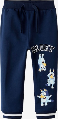 NAME IT - Pantalón 'Bluey' en azul: frente