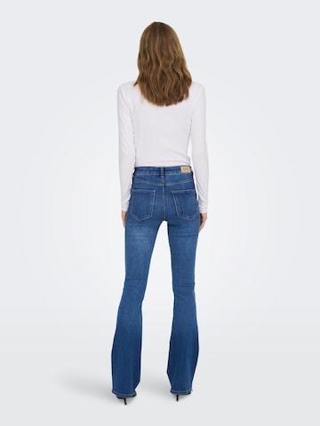 ONLY Flared Jeans 'JOSIE' in Blauw