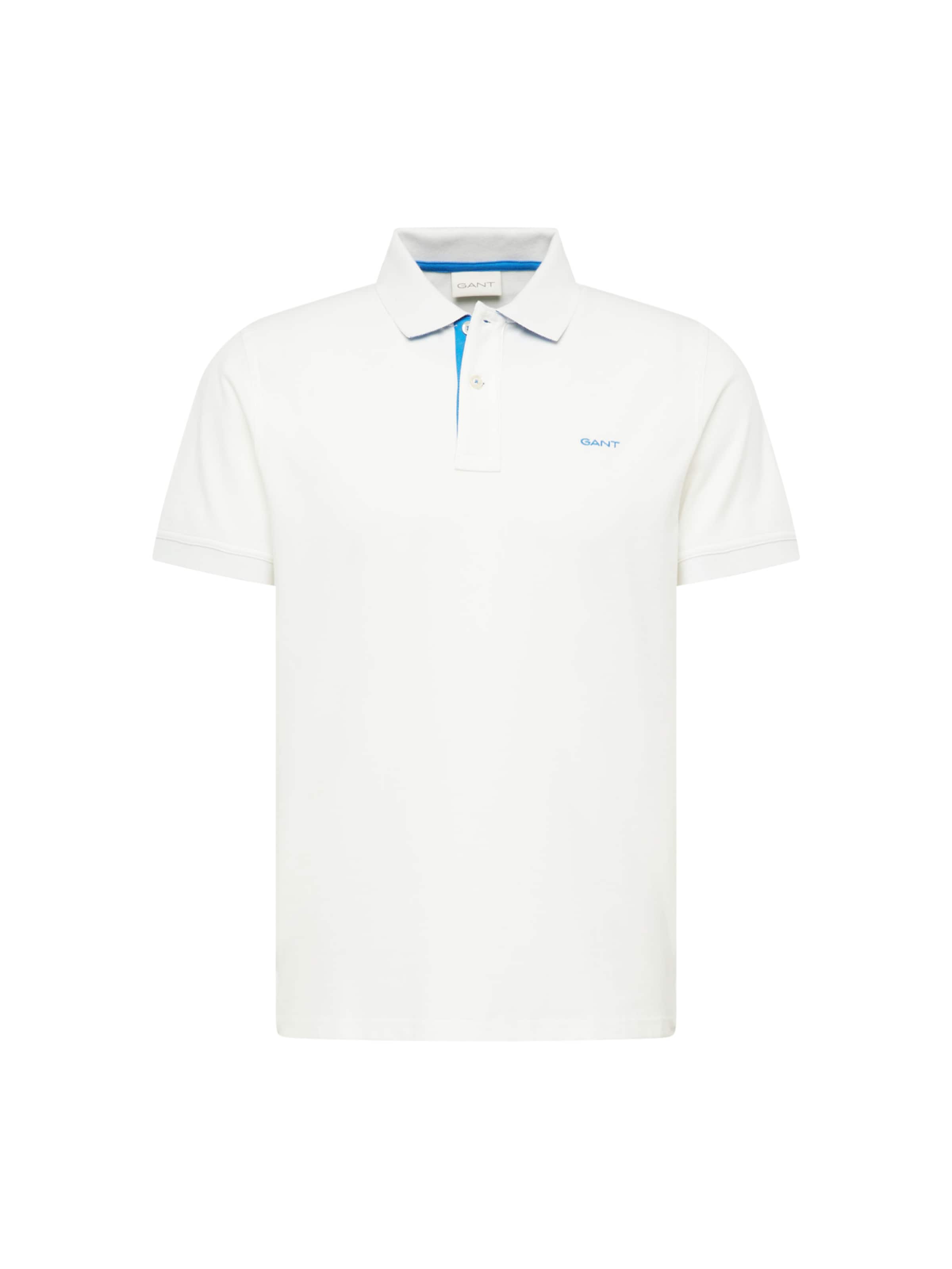 Tricou de la GANT pe alb: față