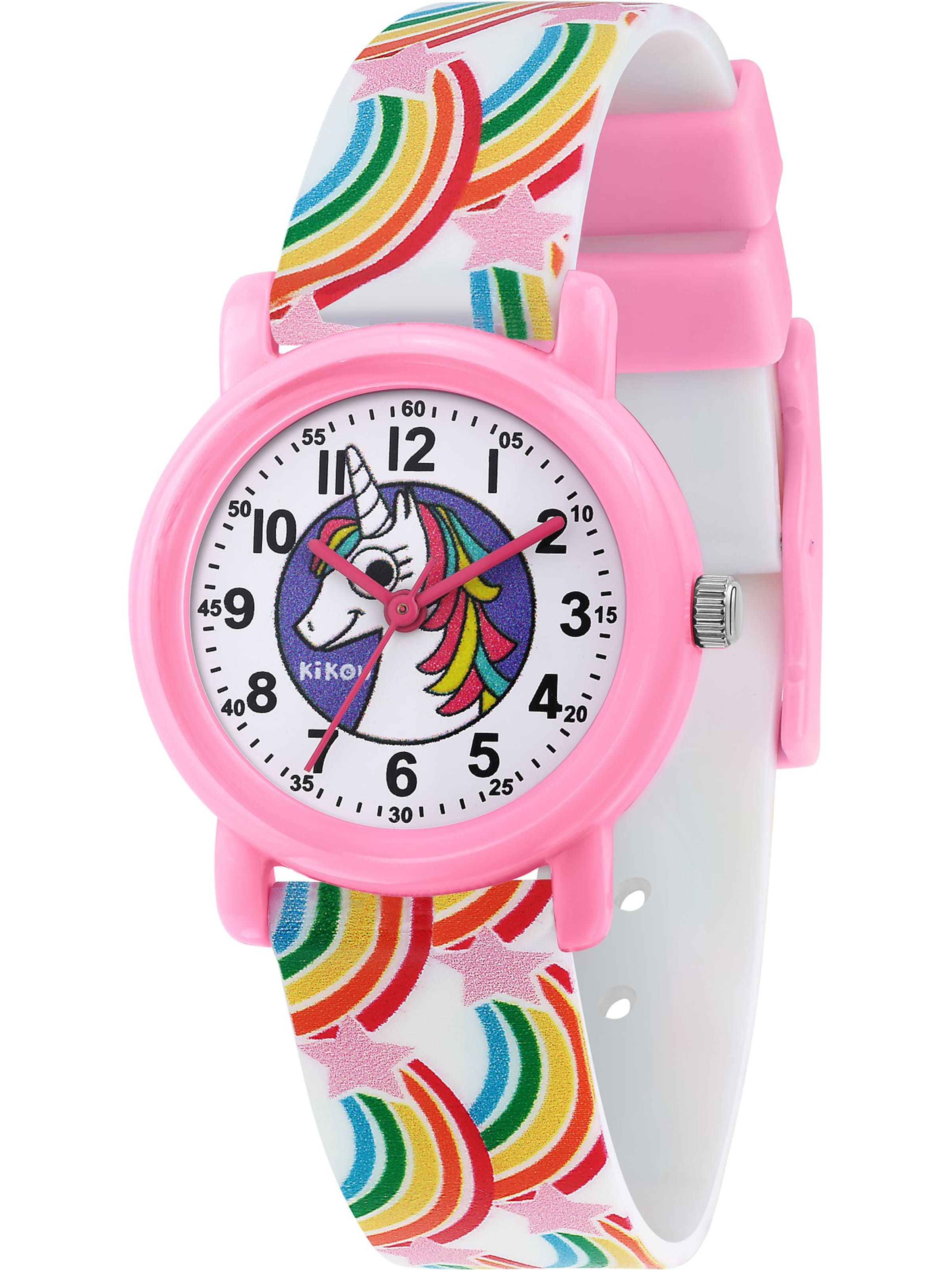 FAVS Little Friends Uhr in Pink: Vorderseite
