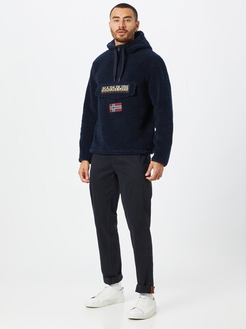 NAPAPIJRI Sweatshirt 'BURGEE' in Blue