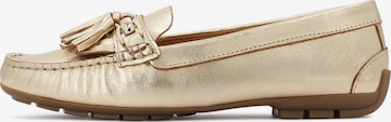 Kazar Μοκασίνι σε χρυσό: μπροστά