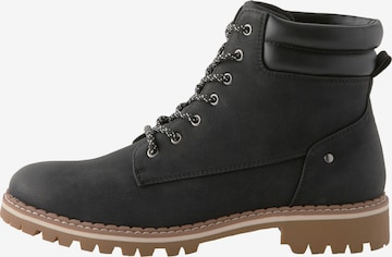 Stivaletto stringato 'Forever Comfort®' di Next in nero: frontale