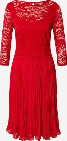 Robe de cocktail Vera Mont en rouge : devant