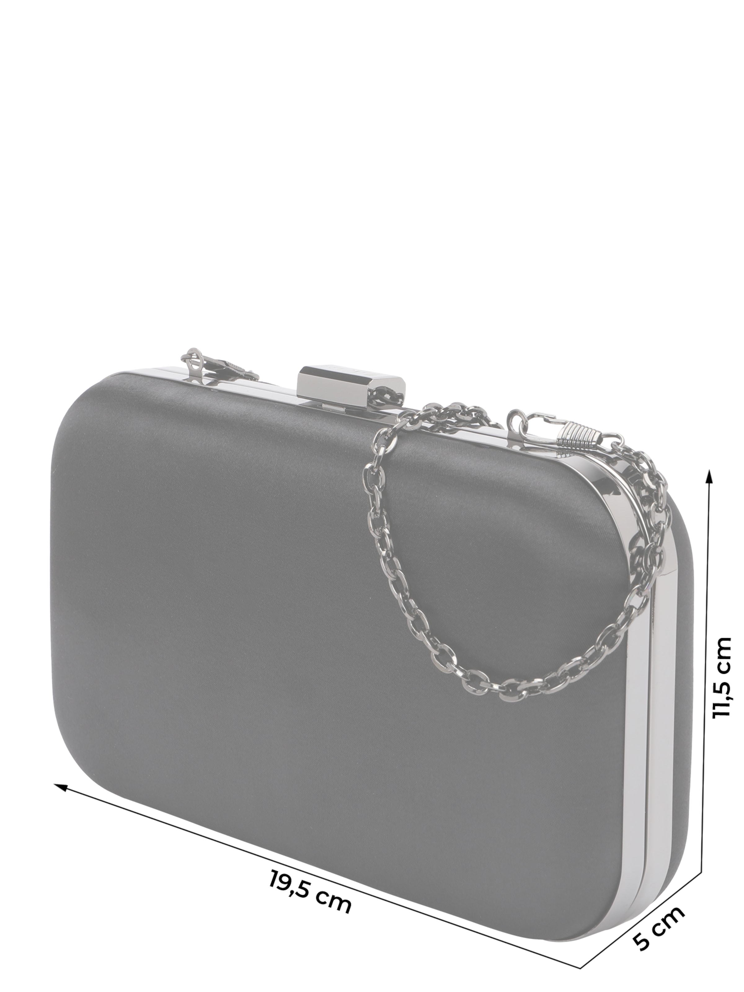 mascara Clutch in Schwarz