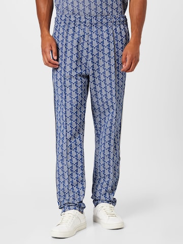 Regular Pantalon LACOSTE en bleu : devant