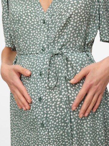 Vero Moda Maternity Shirt Dress 'VMMAlba' in Green