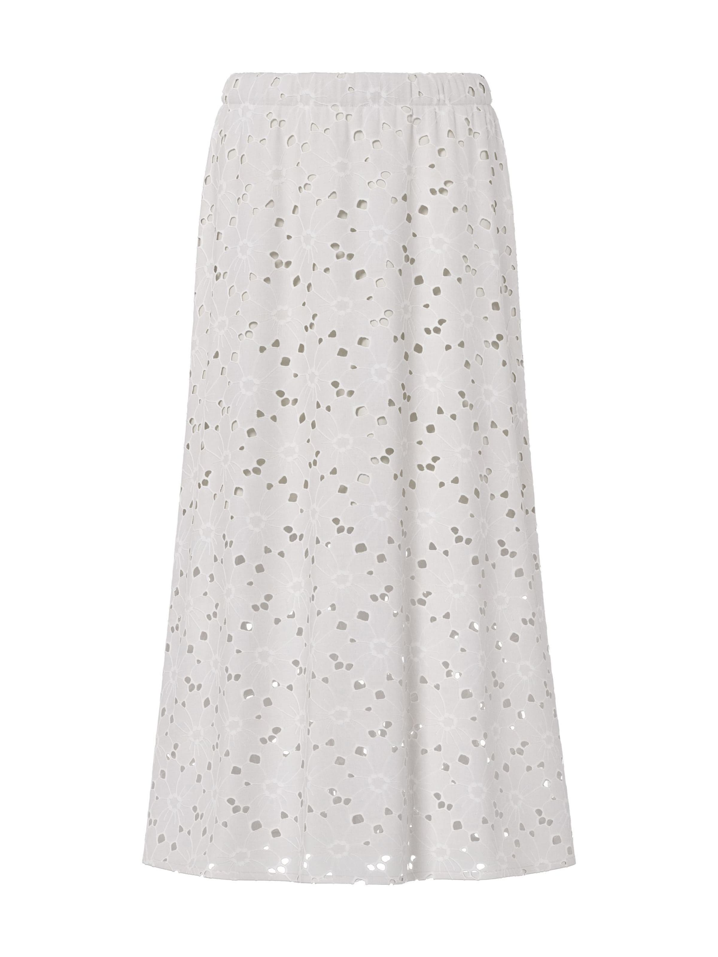 HYPEDROP - Falda 'HDFIONA' en blanco: frente