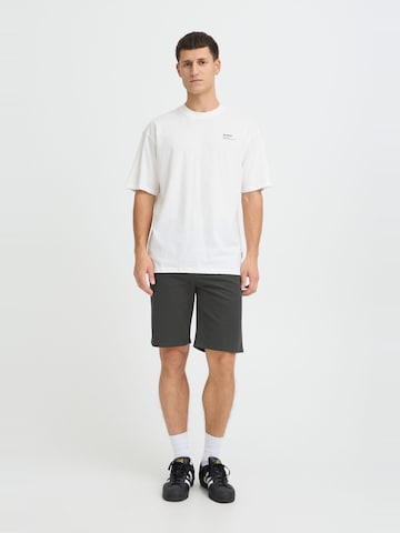 BLEND Regular Chinoshorts ' BHTiros ' in Grau