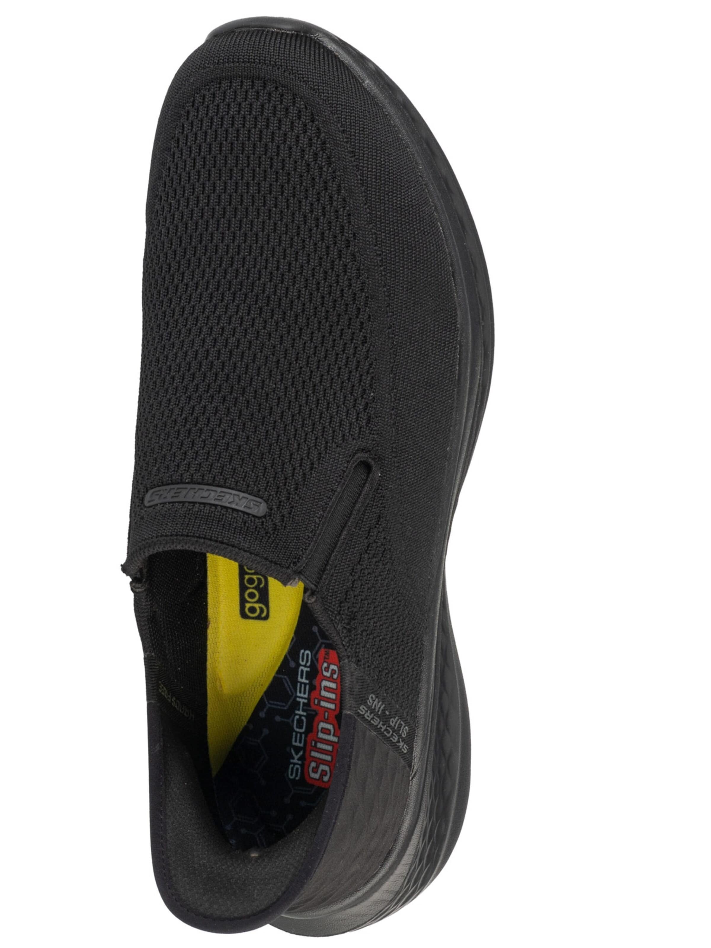 SKECHERS Slip-ons 'Skechers Slip-Ins: Slade - Deacon' in Zwart