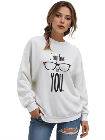 Felpa di GORHEY in bianco: frontale