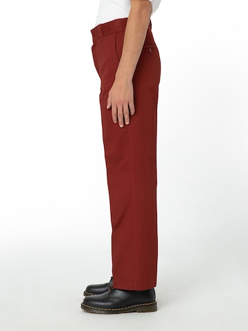 DICKIES Regular Панталон '874 WORK' в червено