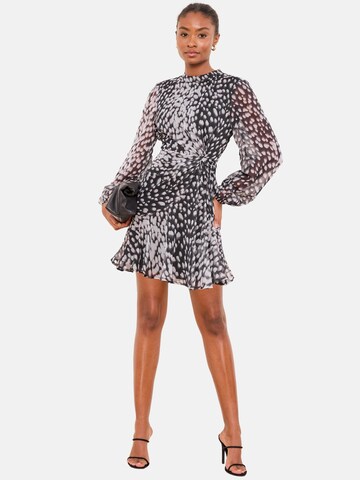 Lipsy Dress in Beige: front