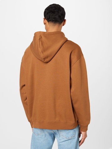 WEEKDAY Sweatshirt in Braun