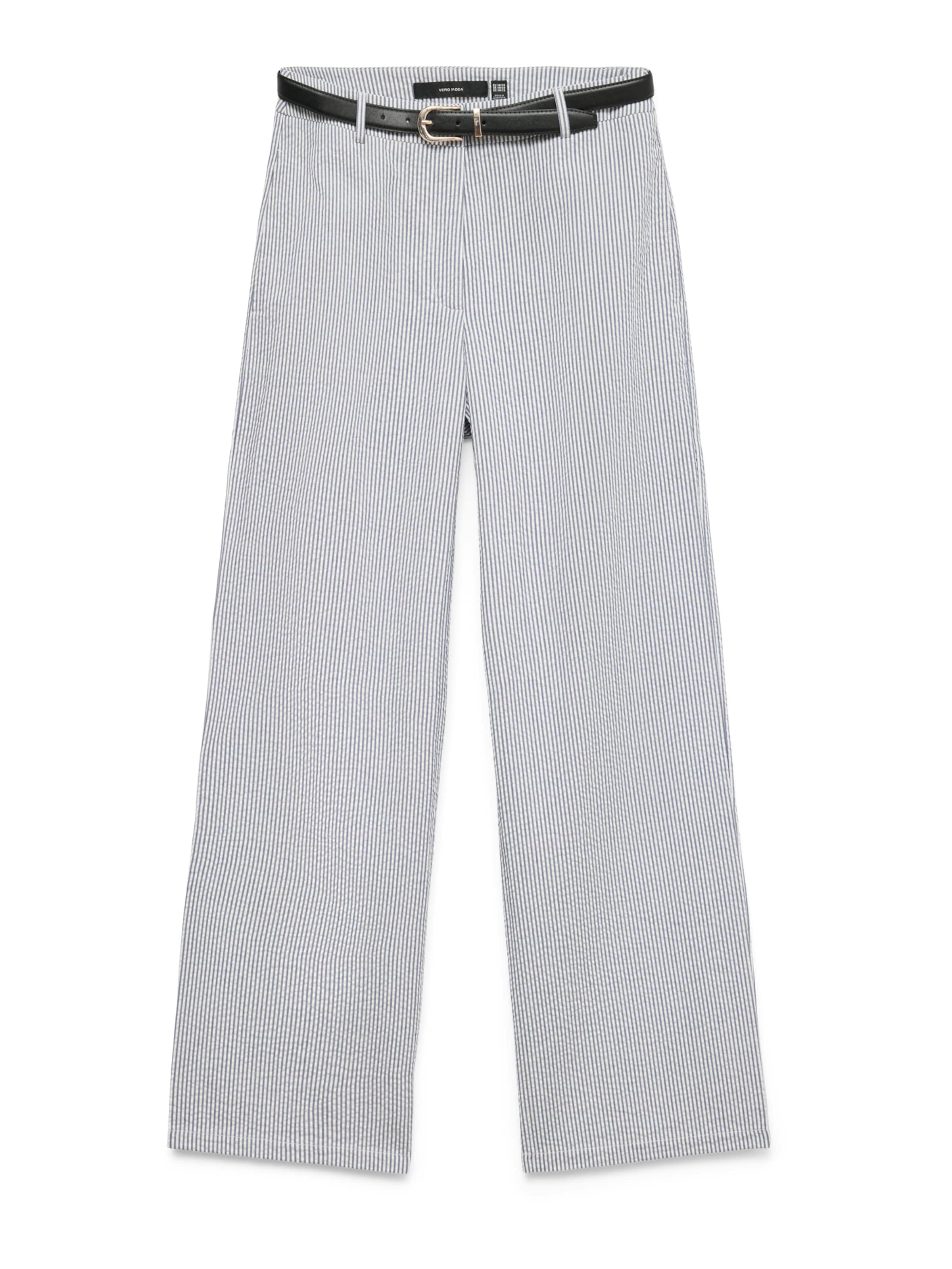 VERO MODA Wide leg Παντελόνι σε λευκό: μπροστά