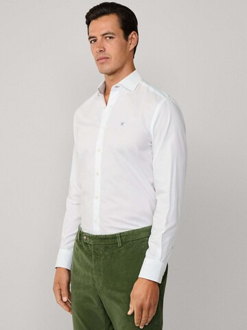 Coupe slim Chemise business Hackett London en blanc