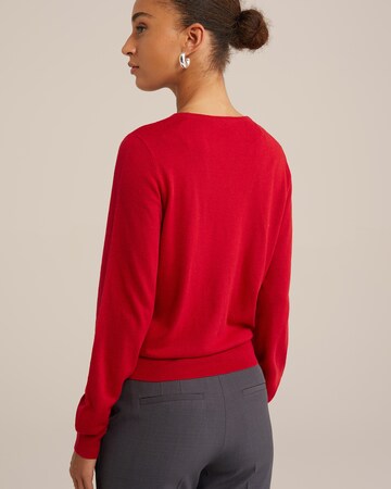 Cardigan WE Fashion en rouge