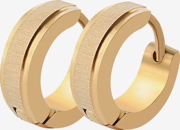 Akzent Ohrringe 'Alisha, langlebig' in Gold: Vorderseite