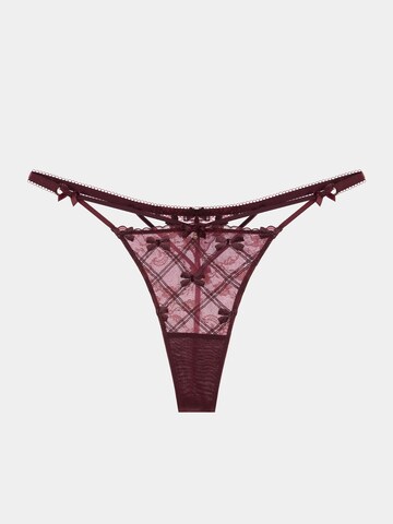 Gianna Bellucci Thong 'Anna Thongs' in Red: front