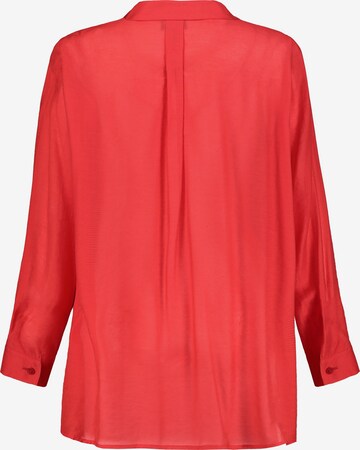 Camicia da donna di Ulla Popken in rosso