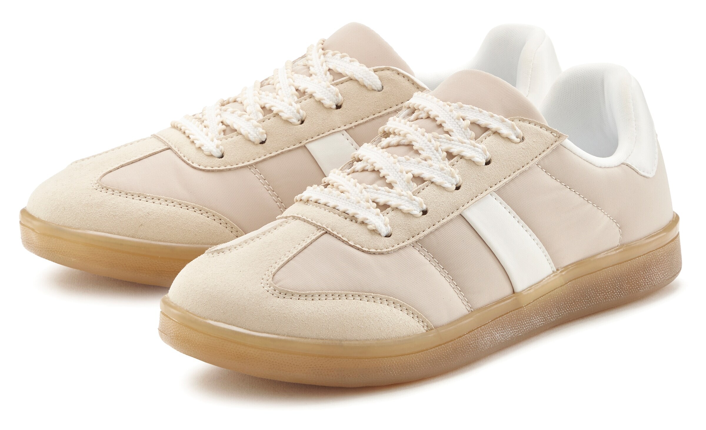 LASCANA Platform trainers in Beige
