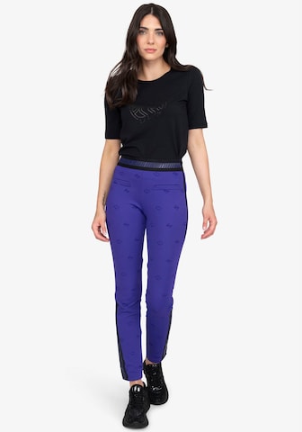 Sportalm Kitzbühel Slim fit Pants in Purple