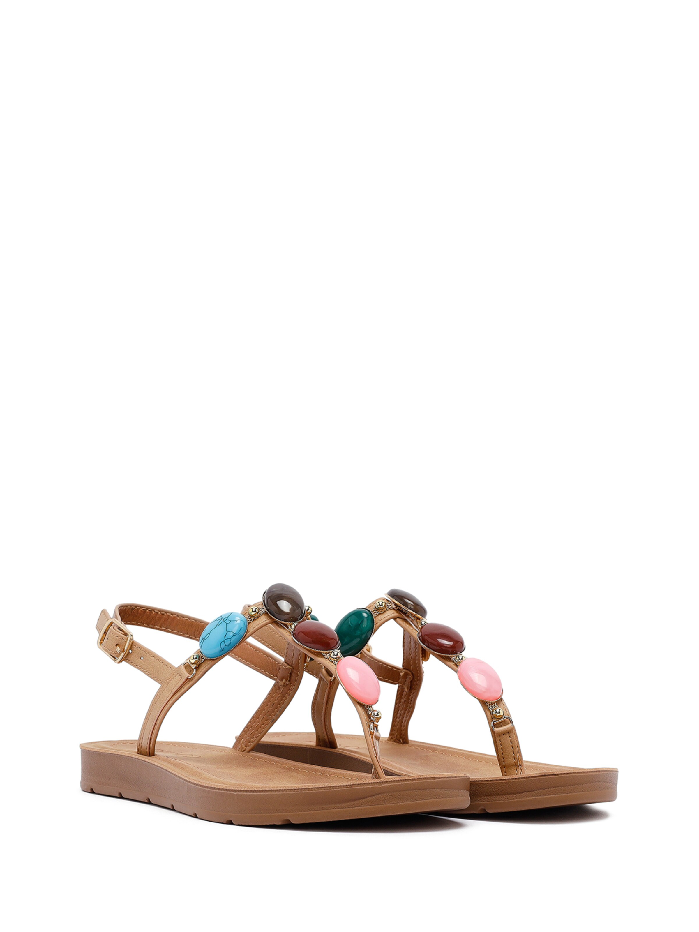 Derimod Sandals in Beige