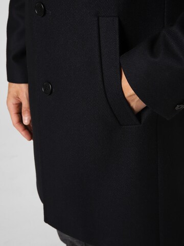 HUGO Red Between-Seasons Coat ' Malte2241 ' in Black