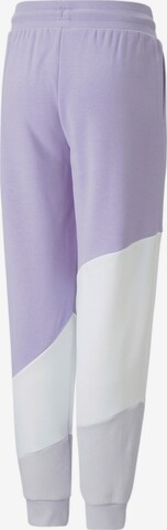 PUMA Tapered Pants 'POWER' in Purple