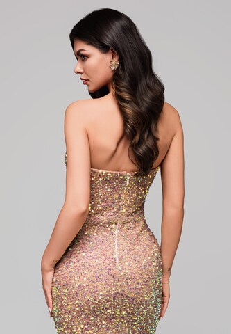 Ombre Evening Dress in Gold