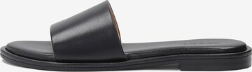 Kazar Mules in Black: front