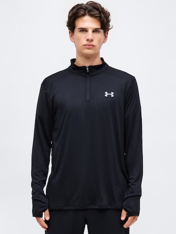 UNDER ARMOUR Λειτουργικό μπλουζάκι 'Tech Utility' σε μαύρο