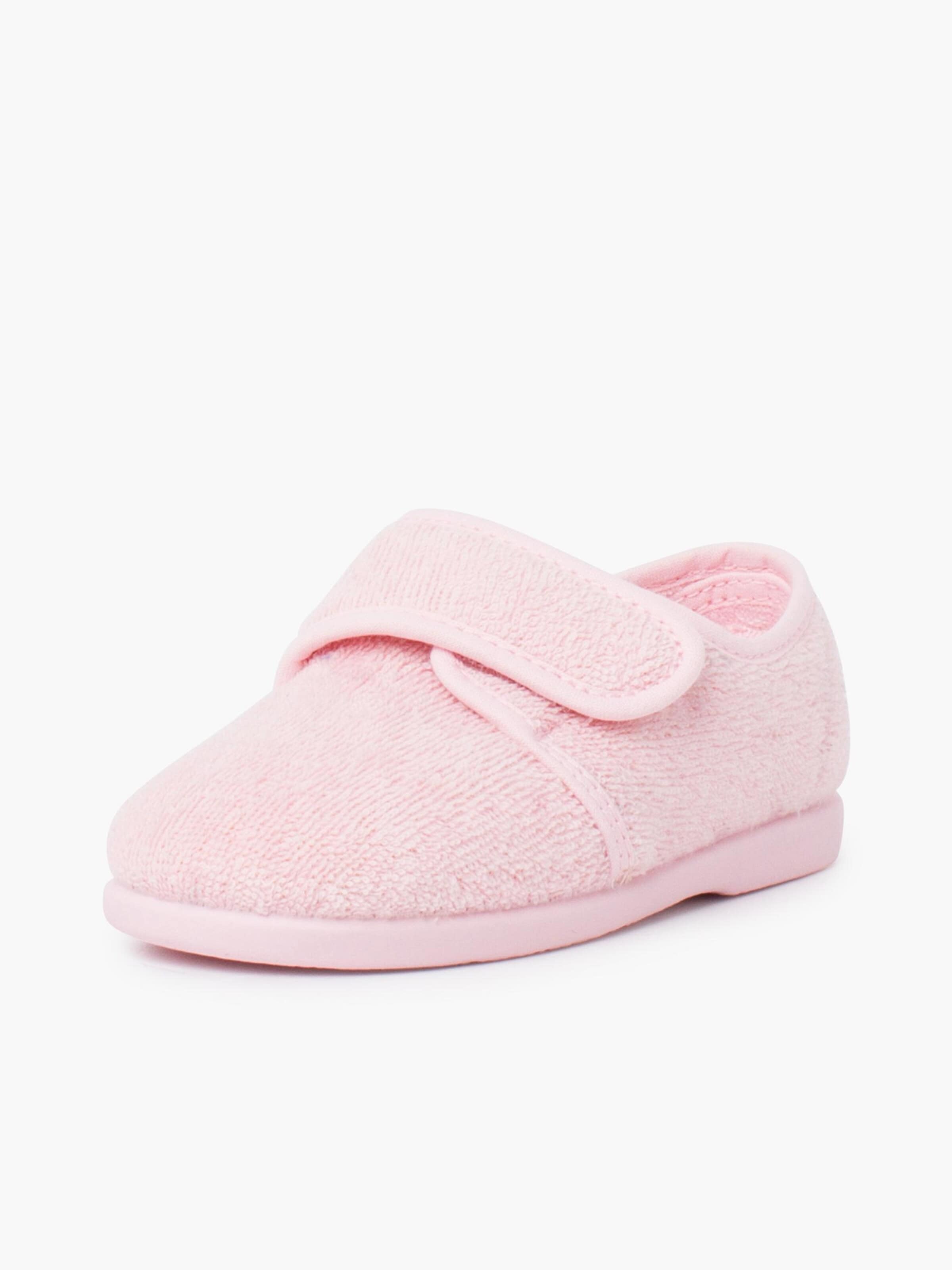 Pisamonas - Zapatillas de casa en rosa: frente