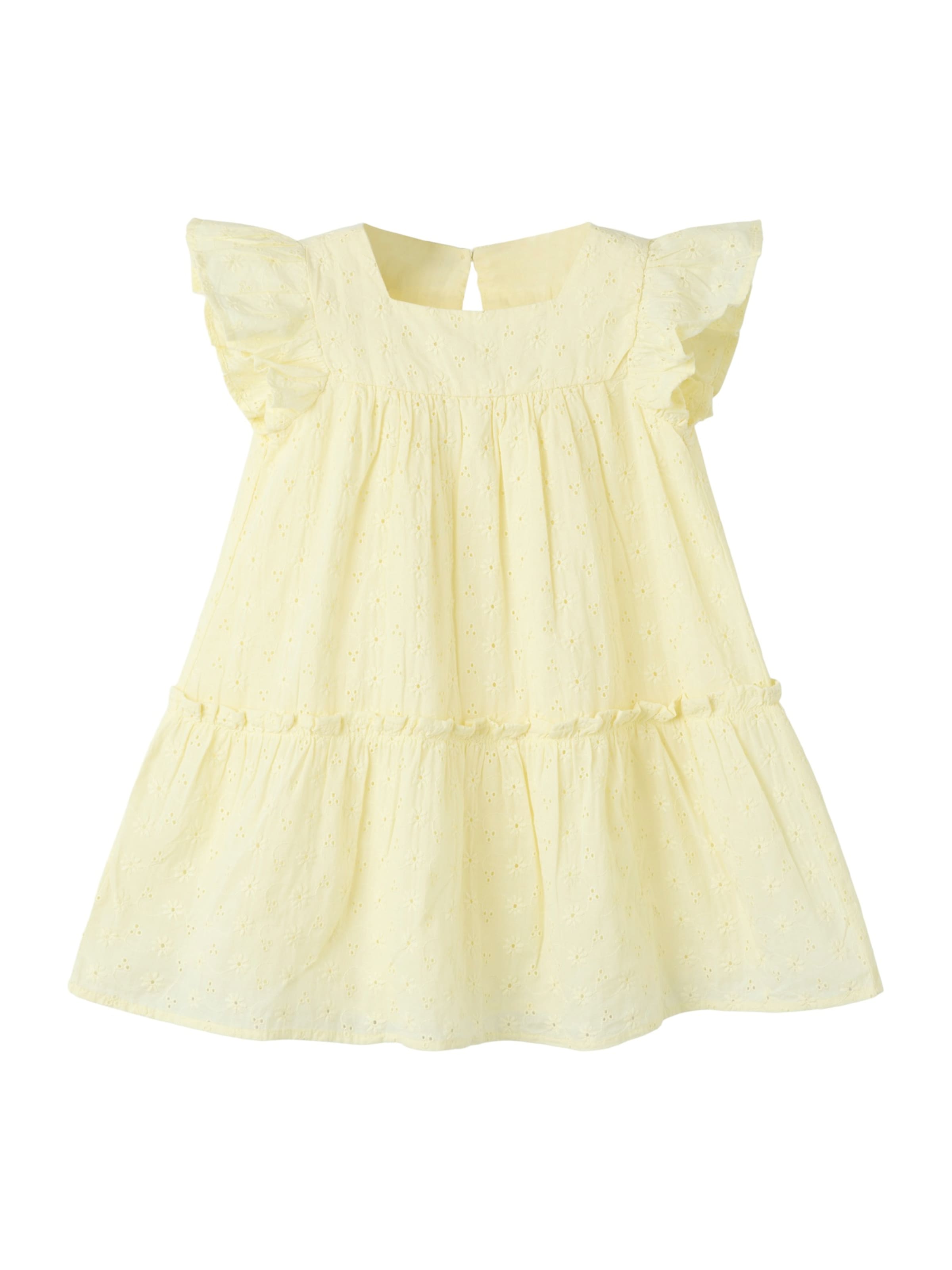 NAME IT Sukienka 'NMFDETINES' w kolorze żółty: przód
