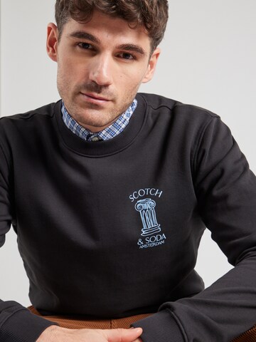SCOTCH & SODA Sweatshirt i sort
