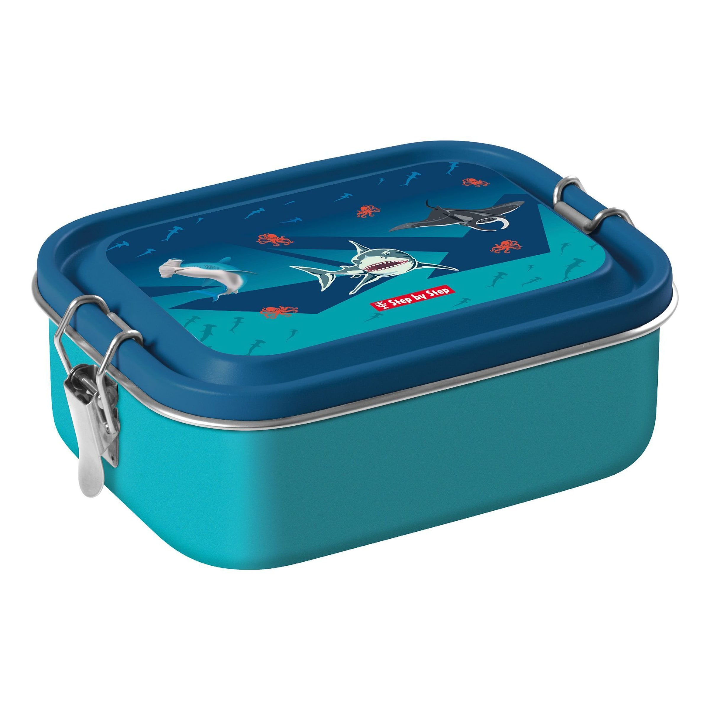 STEP BY STEP Tableware Set in Blue: front